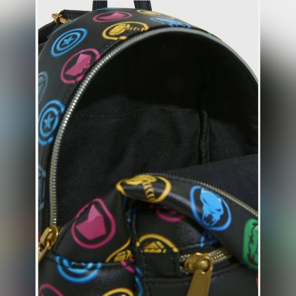 Loungefly Marvel Chibi Avengers Mini Backpack - Picture 12 of 12